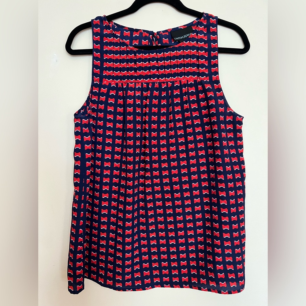 Cynthia Rowley bow tank